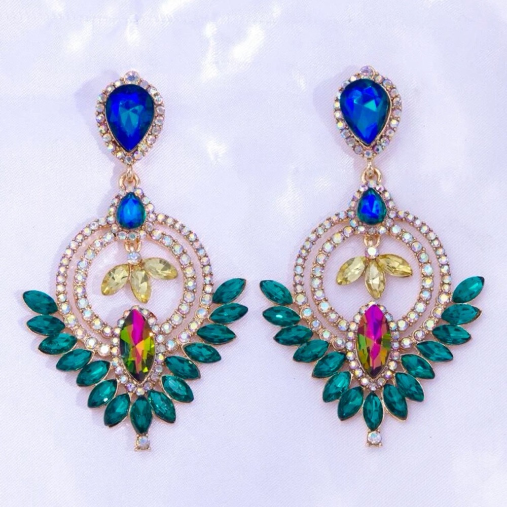 Rhinestone Fashion Earrings
